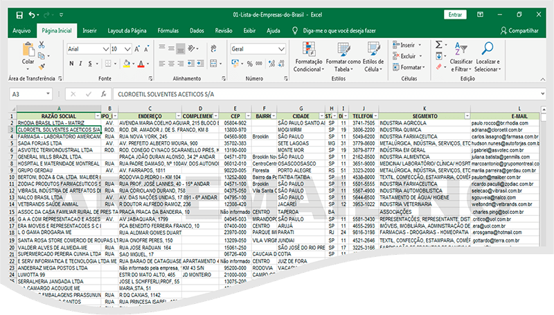 Base de Mailing Segmentado Para Marketing