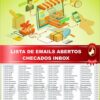 Lista de Emails Abertos Checados Inbox