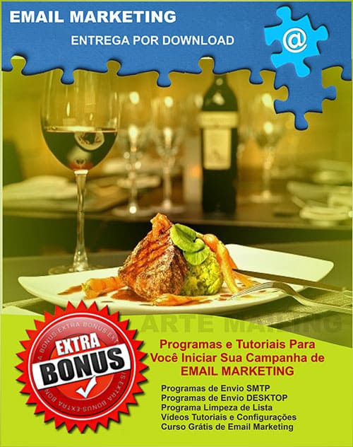 Lista de Emails Bares e Restaurantes