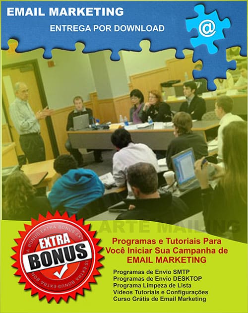 Lista de Emails Cursos e Treinamentos