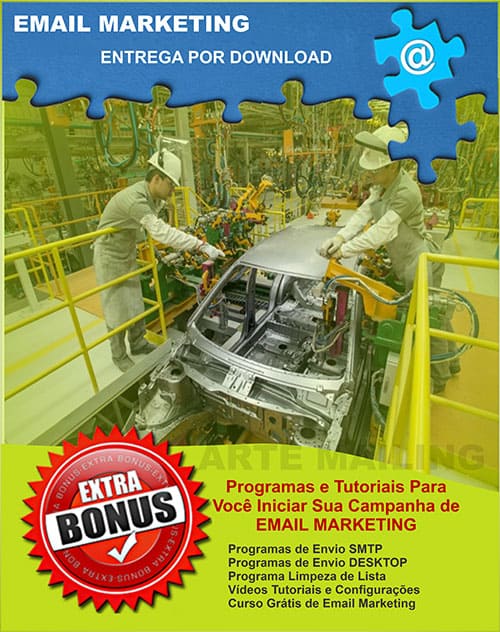 Lista de Emails Indústria Automobilística