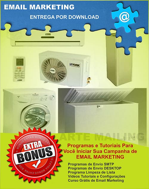 Lista de Emails Lojas de Refrigeração