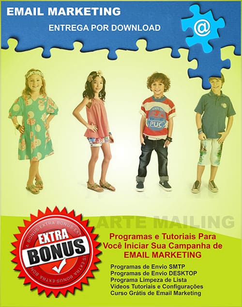 Lista de Emails Lojas de Roupas Infantil