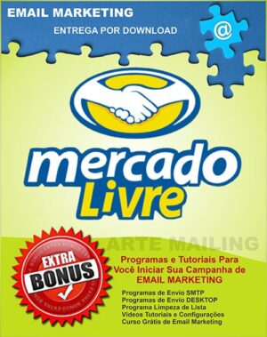 Lista de Emails Usuários Mercado Livre