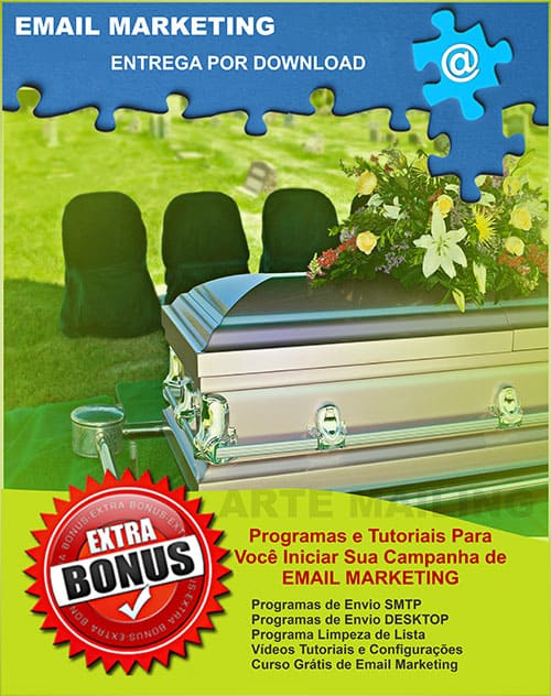 Lista de Emails Serviços Funerários