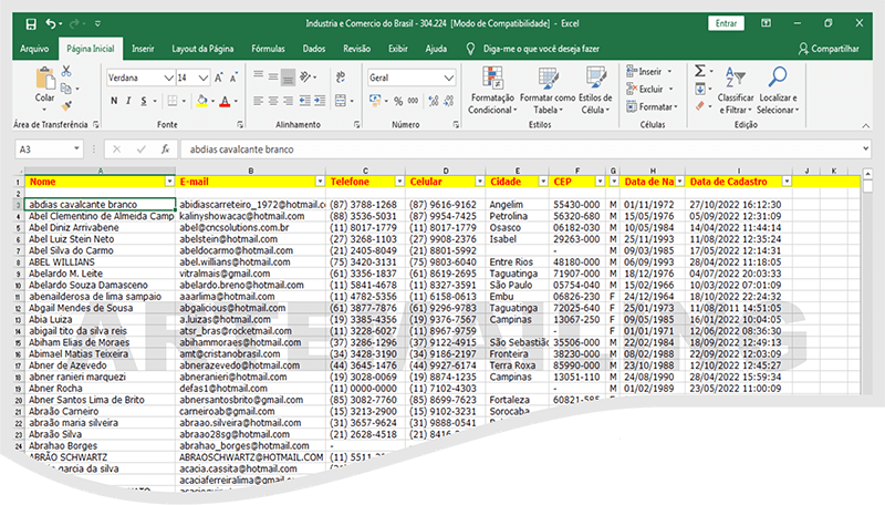 Lista de Emails Pequenas Empresas Sebrae 2 Mailing Pequenas Empresas Sebrae