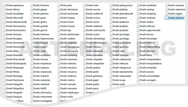 Banco de Emails Gratis