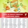 Lista de Emails Abertos Checados Inbox