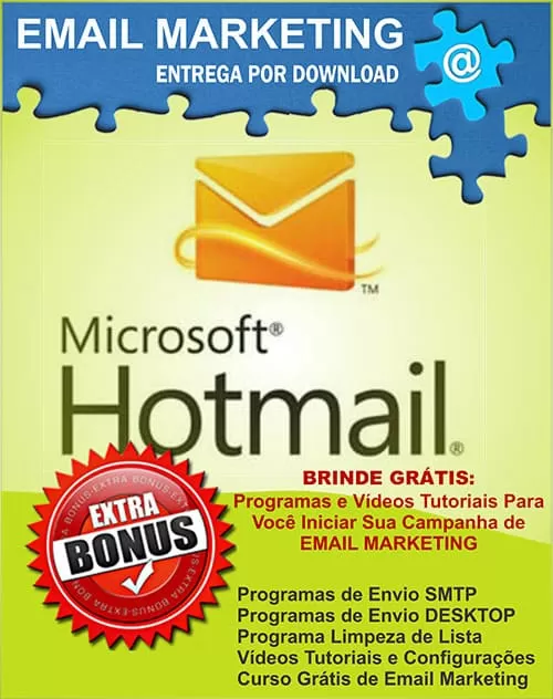 Lista de Emails do Hotmail