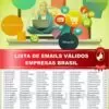 Lista de Emails Válidos Empresas Brasil